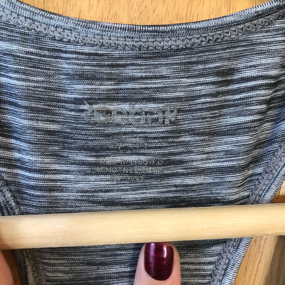 Grey Reebok Workout Tank - Picture 4 of 4